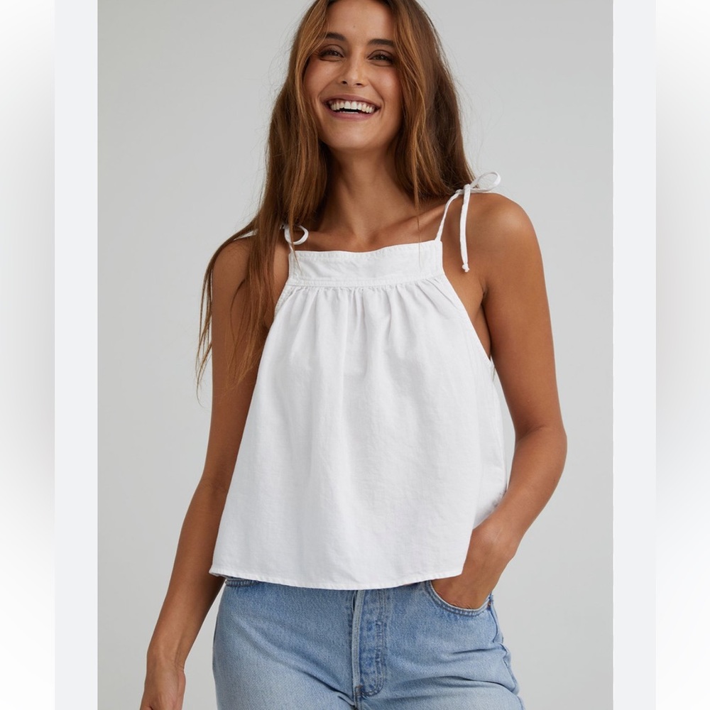 Bella Dahl Tie Shoulder Tank